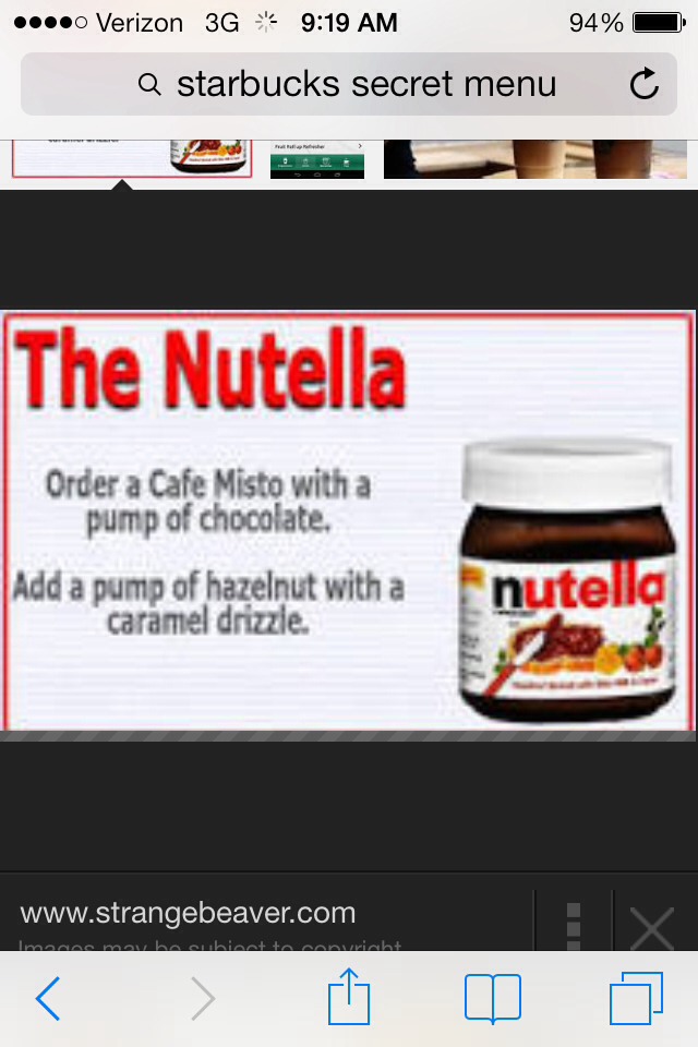 Starbucks Secret Recipes
