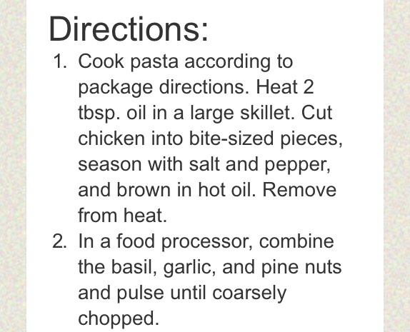 💥🎀PESTO PASTA WITH CHICKEN RECIPE🎀💥