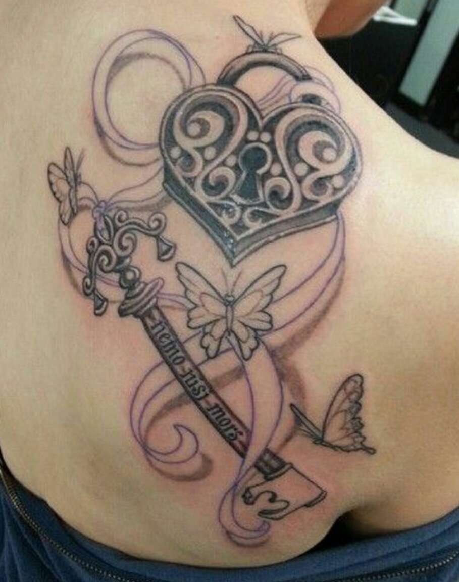    Lock And Key Tattoos!!!!