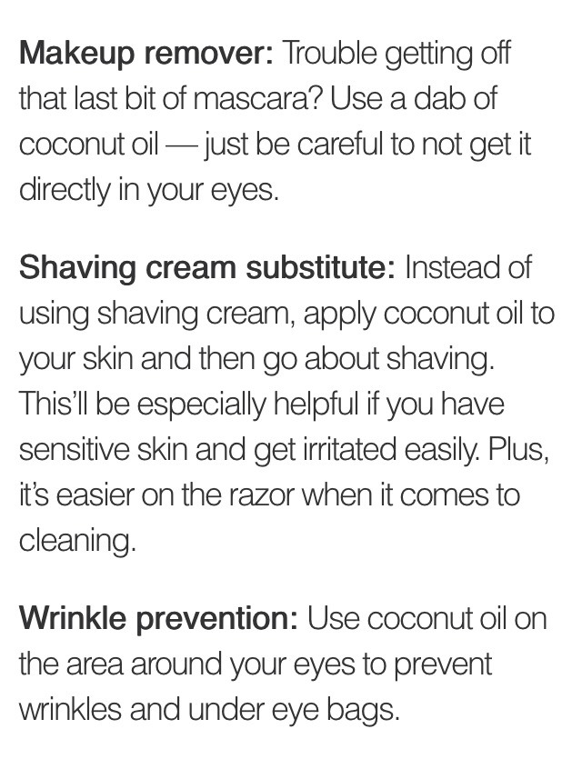 Weird Uses Of Coconut Oil !