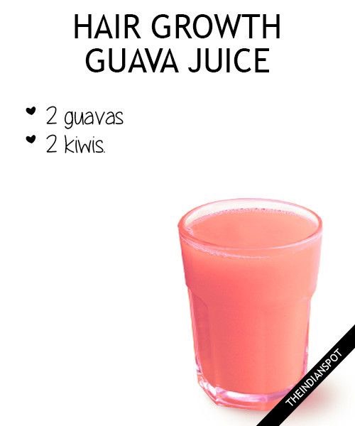 4 JUICE RECIPES FOR FASTER HAIR GROWTH