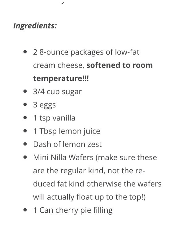 Mini Cheesecakes Recipe