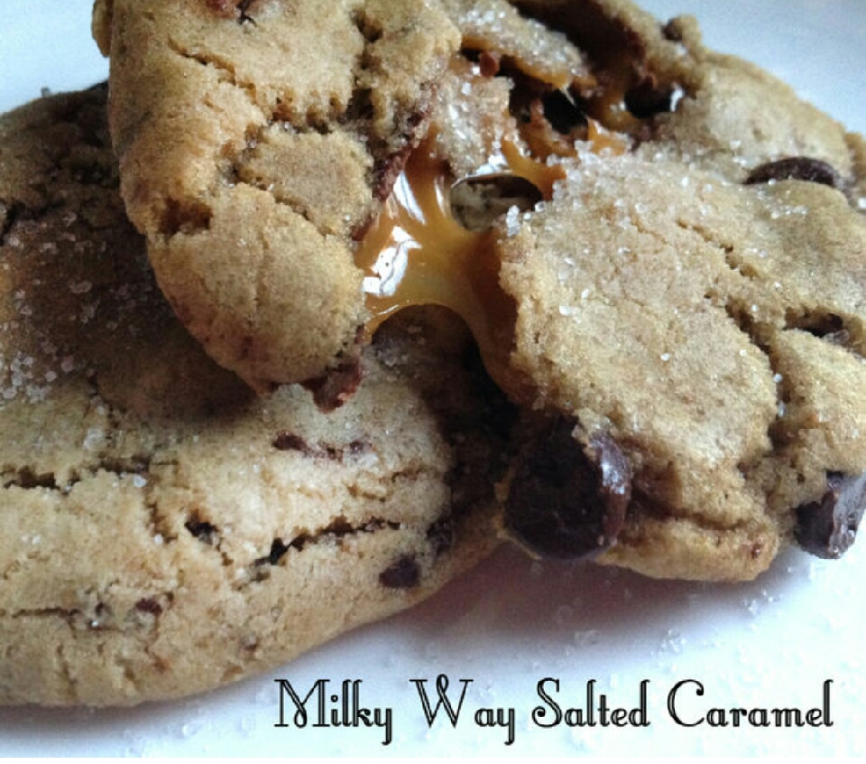 Milky Way Salted Carmel Cookies!