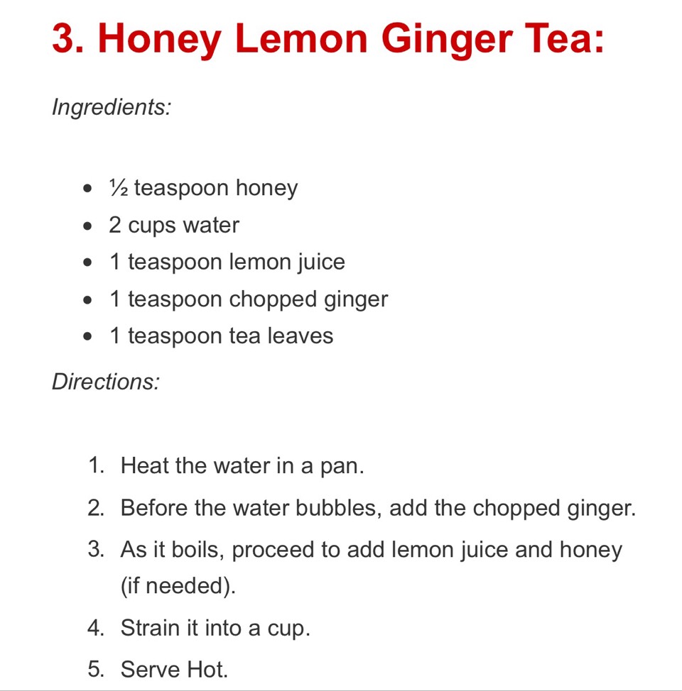 3⃣ Lemon Tea Recipes For Weight Loss. 😍