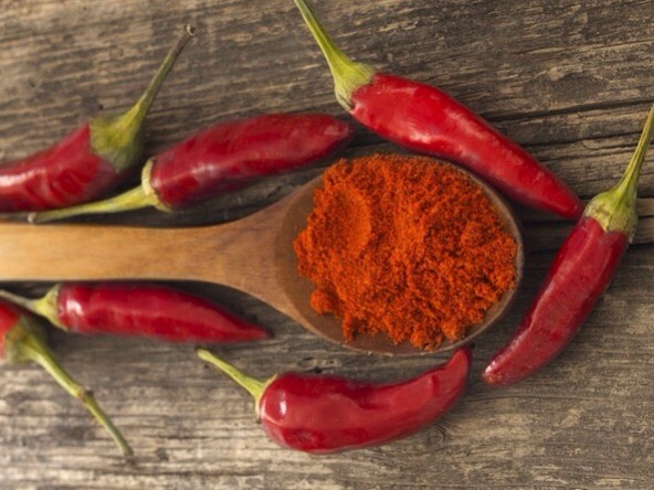 Cayenne Pepper gives your body a boost in digesting carbohydrates, warms your system, and helps stimulate your metabolism. Talk about getting your body going in the morning!
