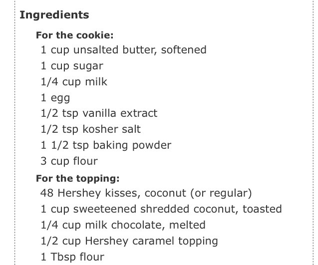 Caramel Coconut Cookie Cups