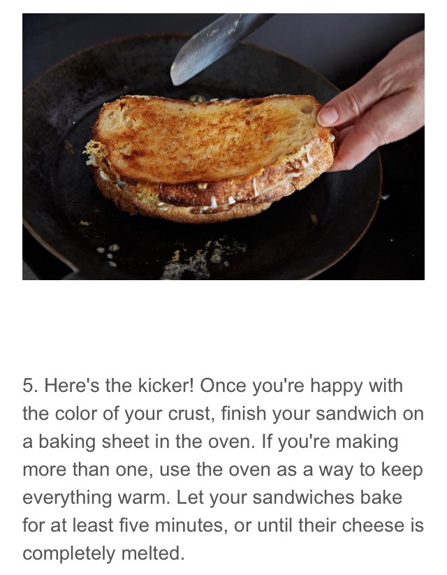How to Make the Perfect Grilled Cheese Sandwich