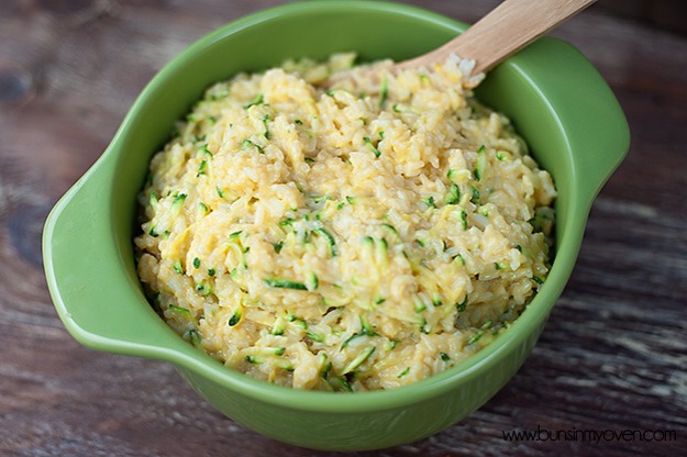 Cheesy Zucchini Rice