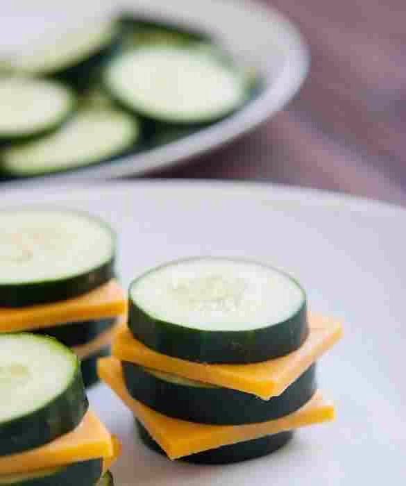 15. Cheese Cucumber Sandwiches
