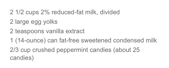 Creamy Homemade Peppermint Ice Cream 