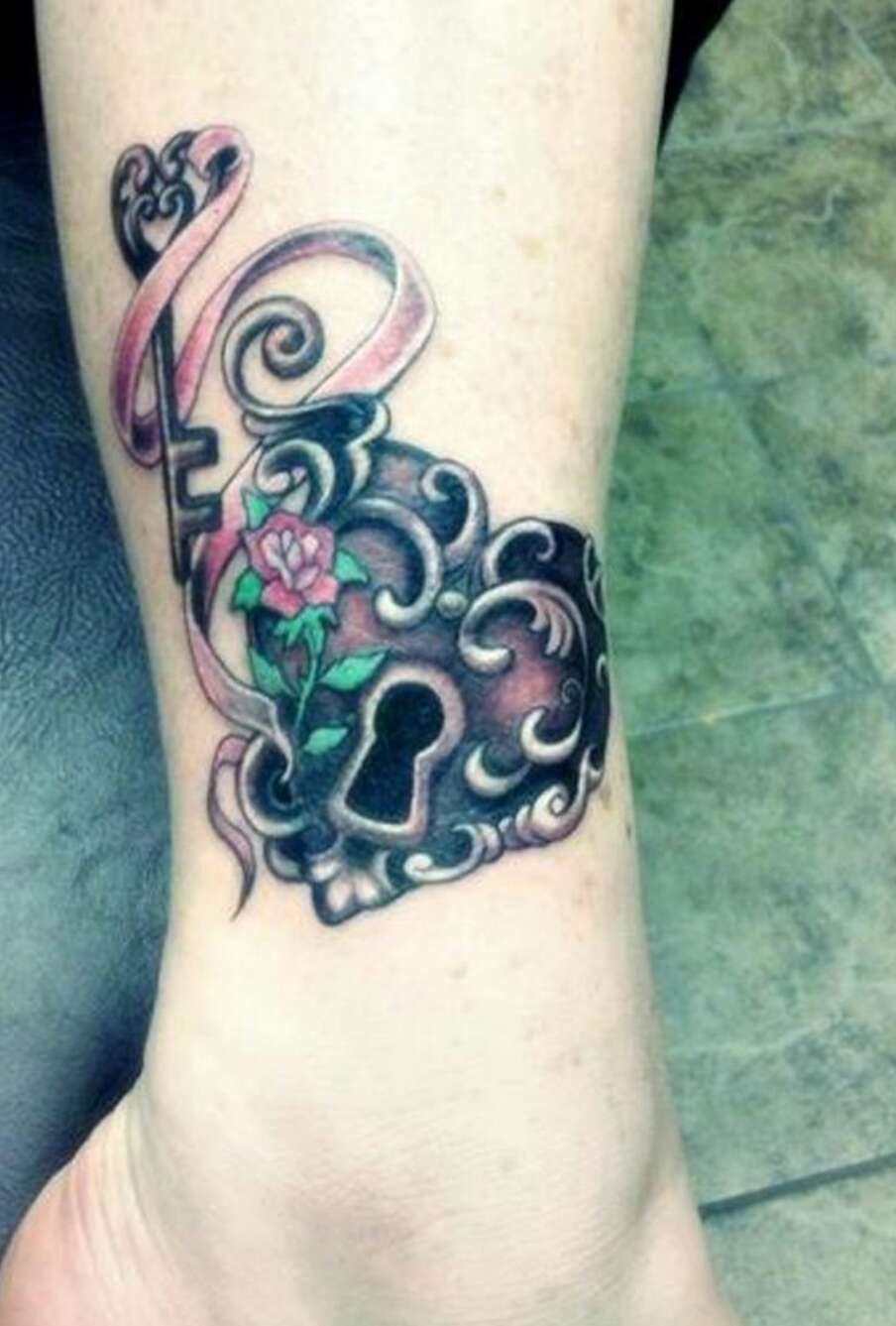    Lock And Key Tattoos!!!!