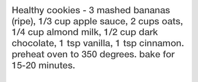 Dream Come True Healthy Cookies!!