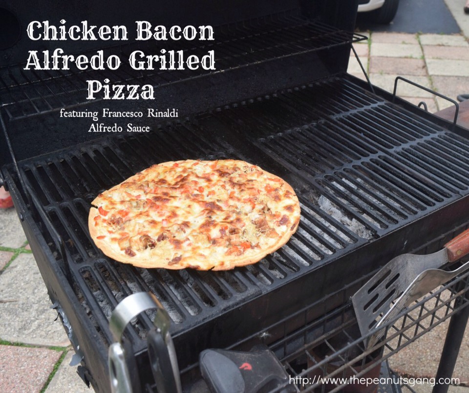 🍕For The Grill: Chicken Bacon Alfredo Pizza!🍕