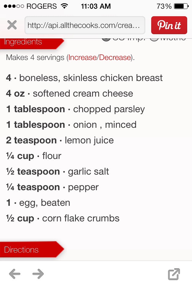 Found This Recipe On Pinterest, Its Now One Of The Biggest Hits In My House. Cream Cheese Chicken!!!