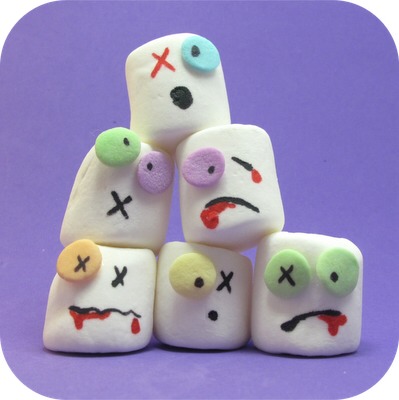 Scary marshmallows