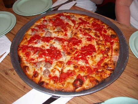 2. Tomato Pie Make Margherita Pizzas without mozzarella or basil. Use extra oregano.