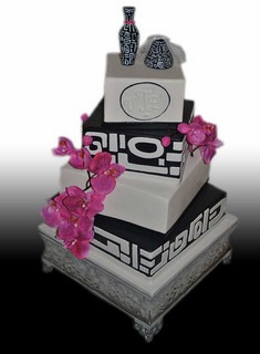 Abstract Wedding Cakes! 