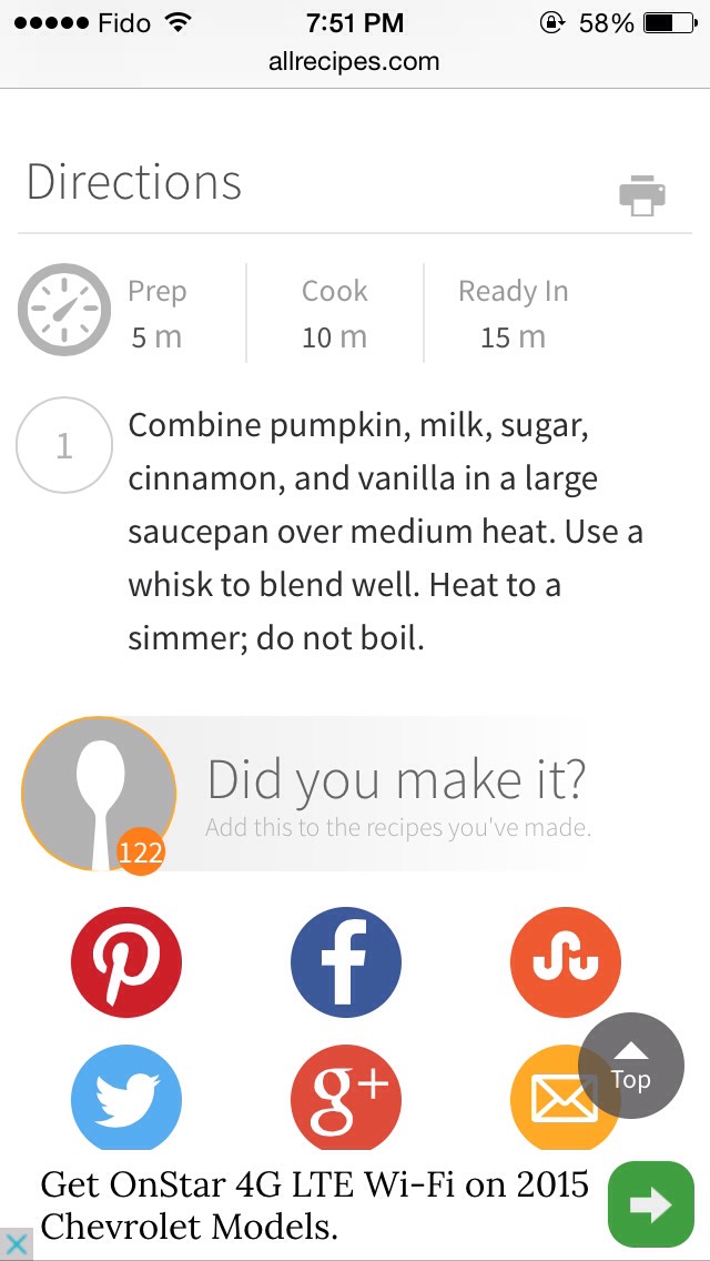 Fall Drinks