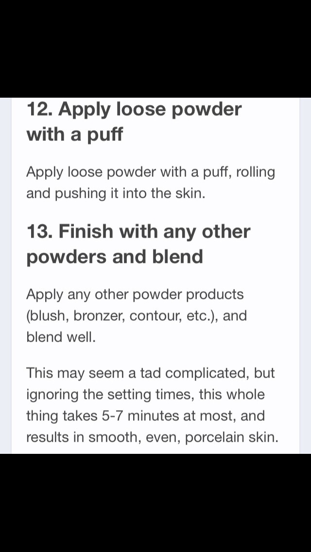 How To Apply Your Foundation With Professional Steps 💢 Watch This