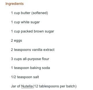 Mini Nutella Cookie Cups1