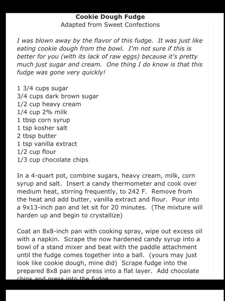 Dangerously Addicting Chocolate Chip Cookie Dough Fudge. ππ―π