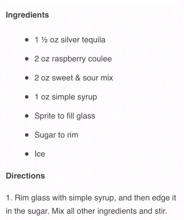 Raspberry Margarita