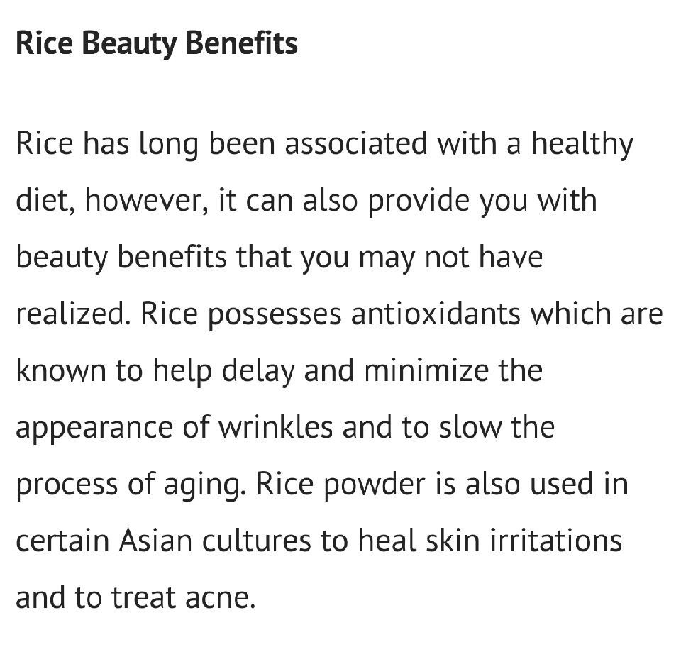The Amazing Benefits To Your Skin With An All Natural DIY Rice Mask!