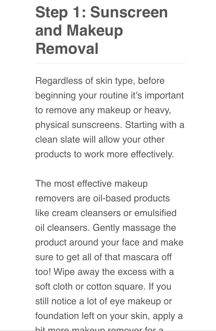 Skincare Routine Guide For ACNE PRONE skin