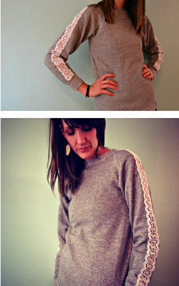 DIY Lace Sleeves!