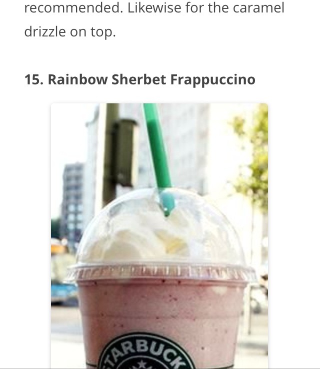 💟❕35 Secret Starbucks Drink You Didn't Know You Could Order❕💟