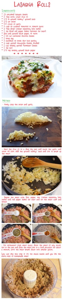 Lasagna Rolls