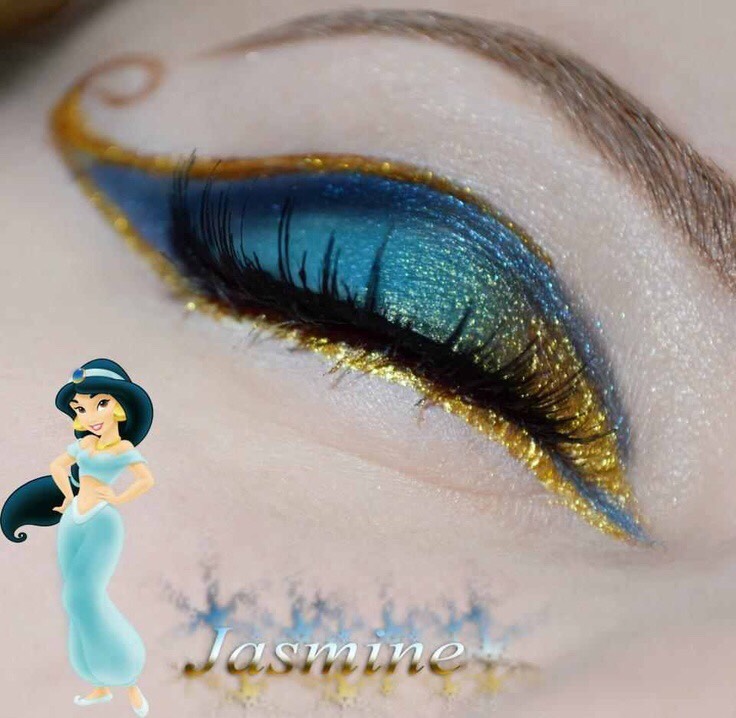 Inspired Eyes Makeup By Disney Princess 
