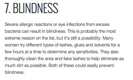 9 Reasons To Avoid Fake Lashes