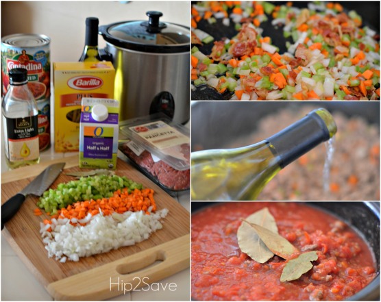 This recipe makes about 10 cups of sauce so we had lots of left overs. This dish does well frozen and reheated when you’re ready to serve again!