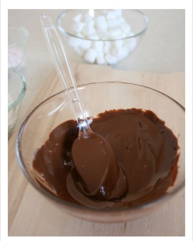 Snowmen Hot Chocolate Dipping Spoons