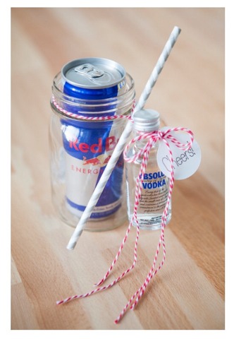 DIY Mason Jar Cocktail Gifts 
