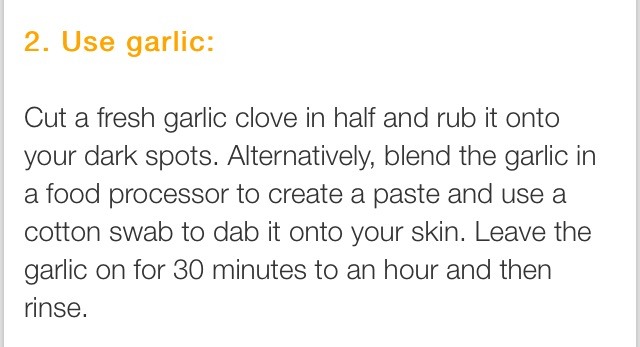 How To Get Rid Of Dark Spots! 