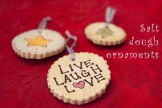 D.I.Y Salt Dough ornaments