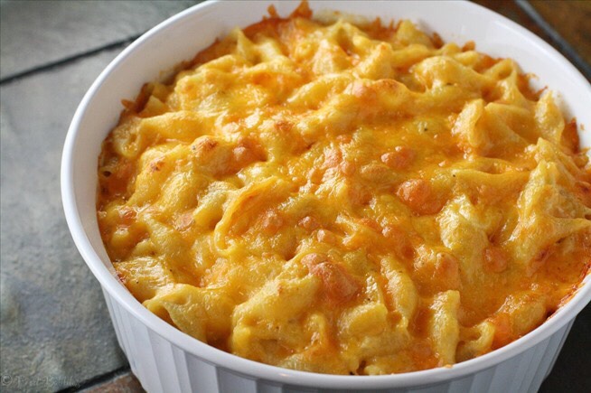 A Classic Mac N Cheese... That's right, from scratch.