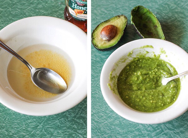 Avocado, Honey And Coconut Oil Hair Mask