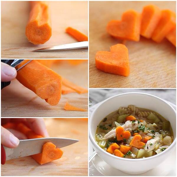 Caheart soup! Get it? Carrot heart soup!π