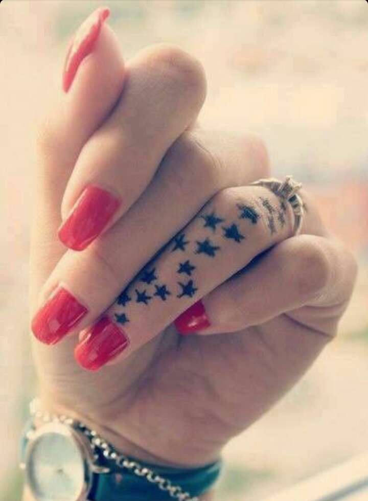 Beautiful Star Tattoos For Women! !!