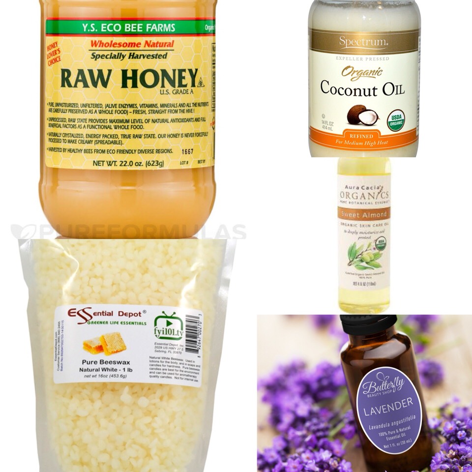 DIY Lavender And Honey Lip Balm