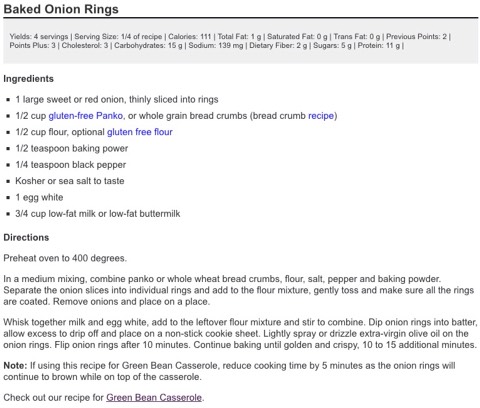 Amazing Homemade Onion Rings 