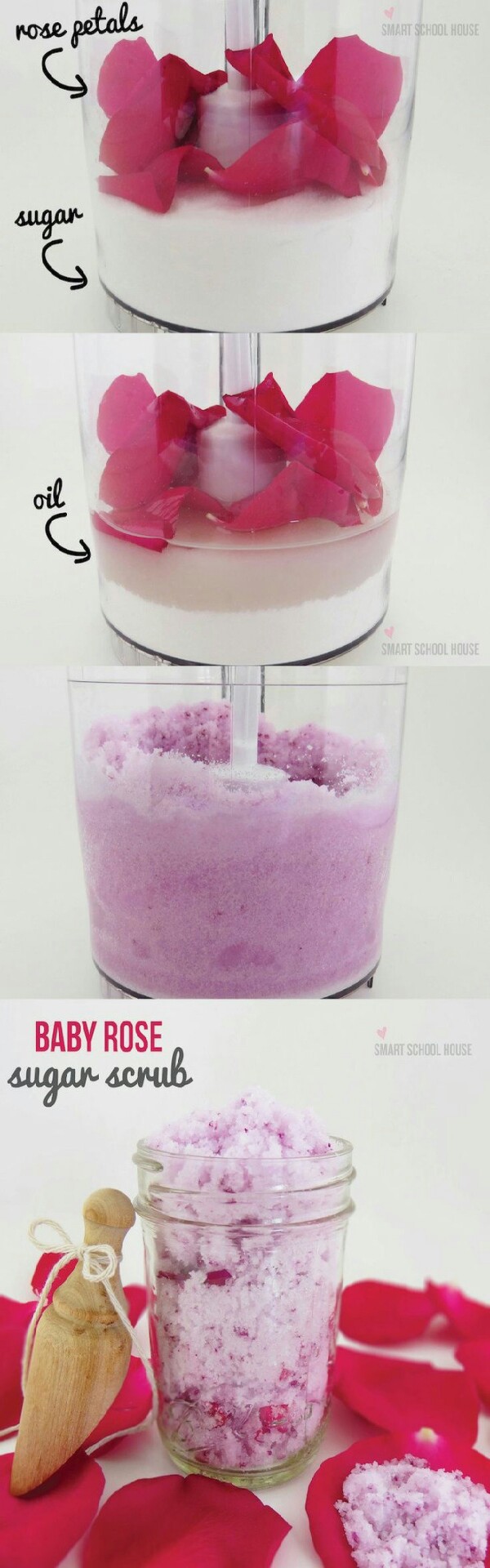 Baby Rose DIY Scrub