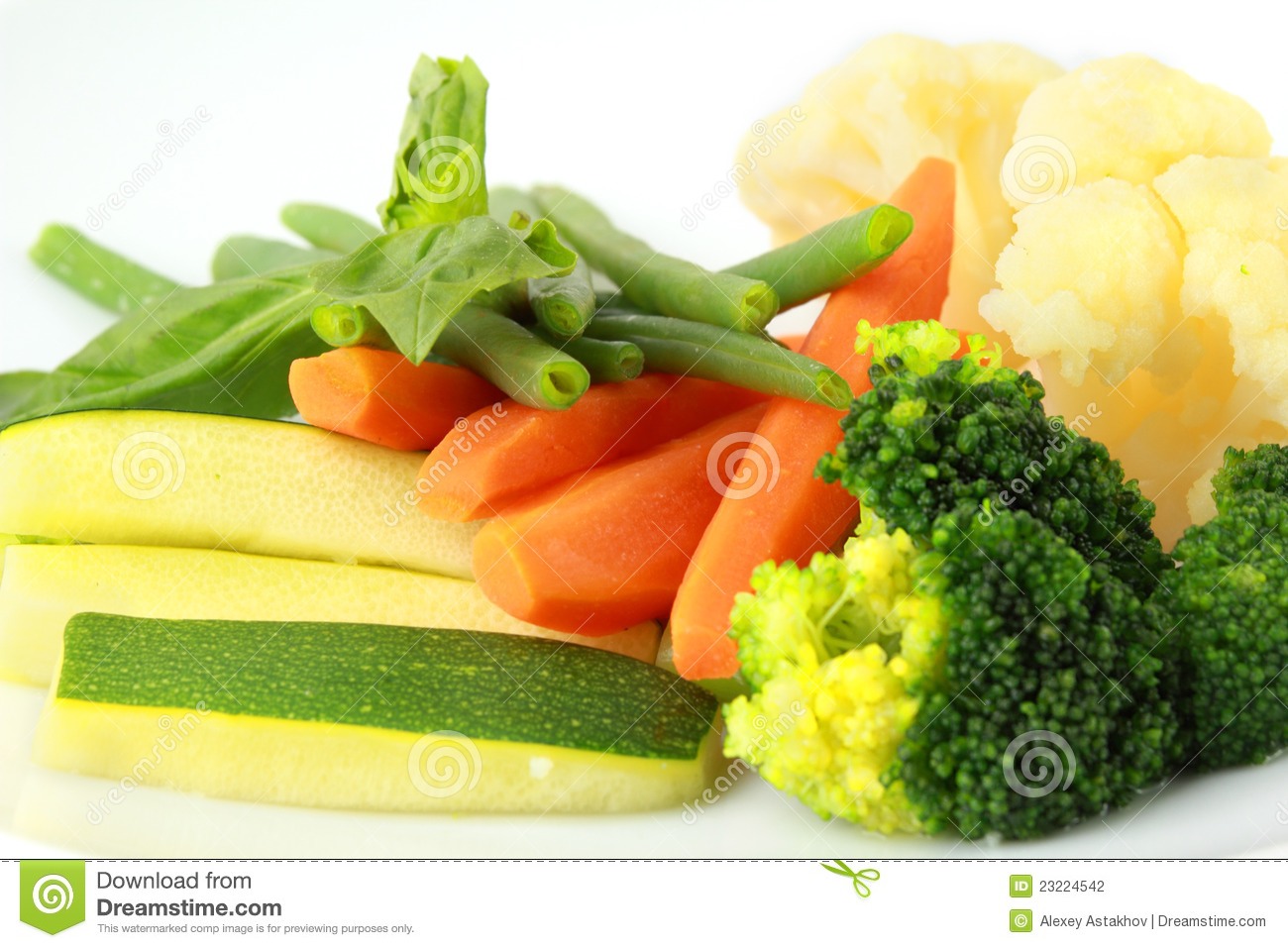 Always steam your vegetables. 