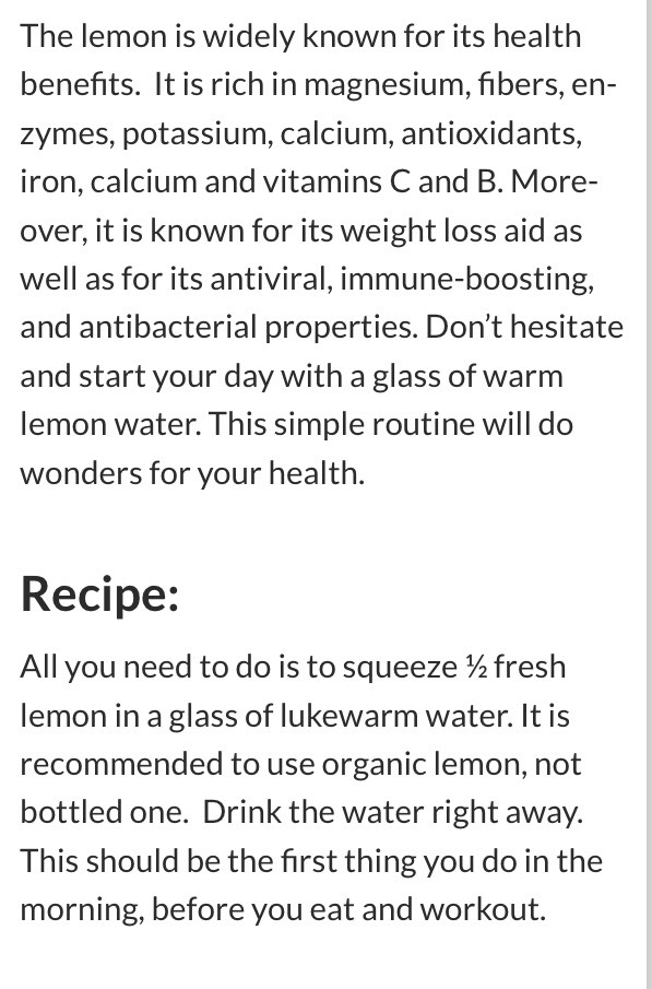 This Is What Happens When You Drink Lemon Water First Thing In The Morning! 