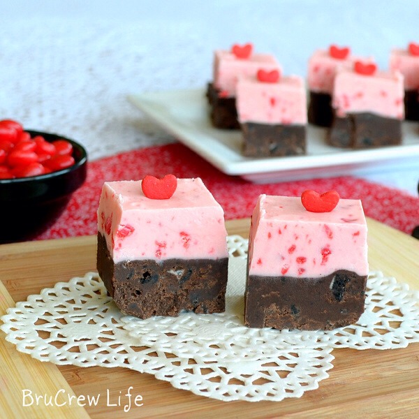 Let the fudge come to room temperature before cutting into squares.