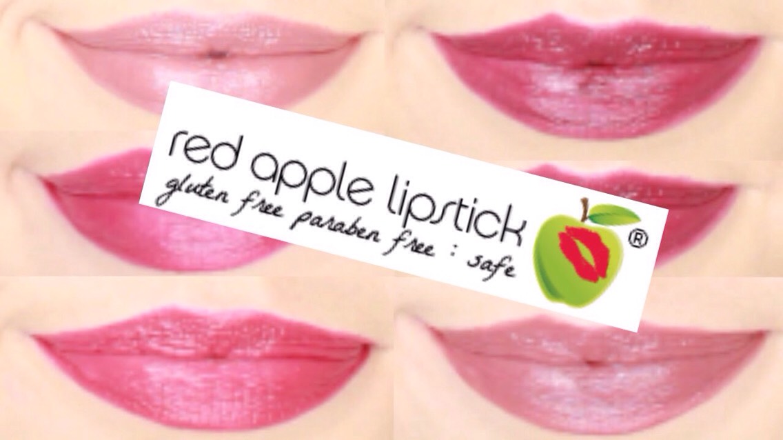Red Apple Lipstick - cruelty free and vegan! Made without chemicals