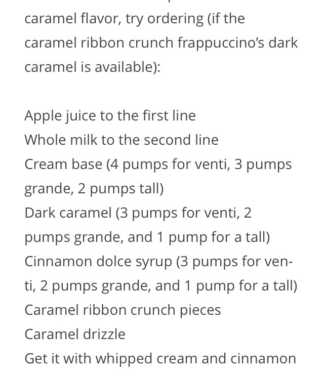 💟❕35 Secret Starbucks Drink You Didn't Know You Could Order❕💟